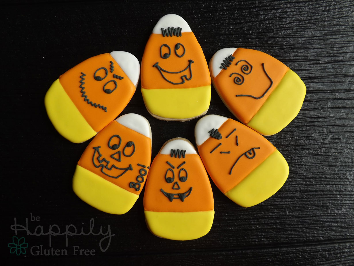 Silly Candy Corn Cookies